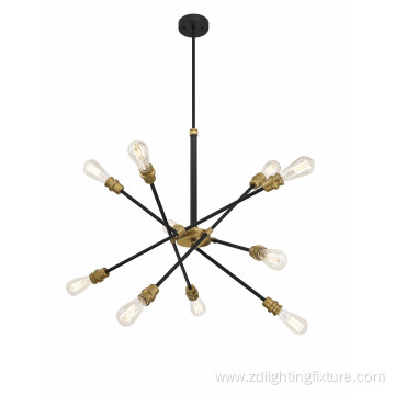 10-Light Modern Pendant lighting Interior Chandelier